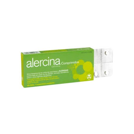 Alercina 10 mg 7 Comprimidos Recubiertos