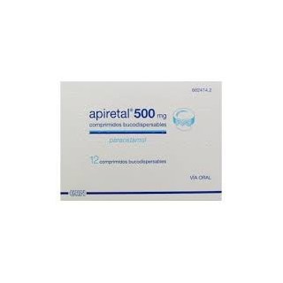 Apiretal 250 mg comprimidos bucodispersables