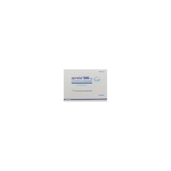 Apiretal 250 mg comprimidos bucodispersables