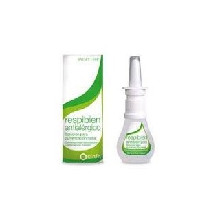 Respibien Antialérgico 0,5 mg/mL + 0,5 mg/mL Solución Para Pulverización Nasal 15 mL