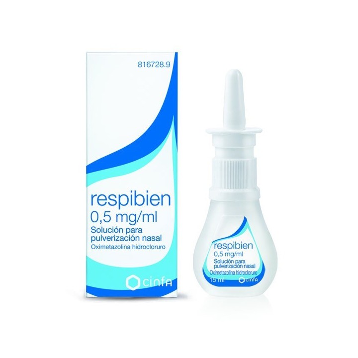 Respibien 0,5 mg/mL Solución Para Pulverización Nasal 15 mL