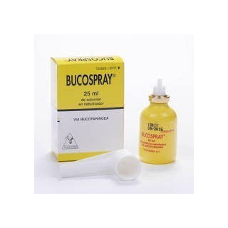 	 Bucospray 15 mg/ml + 0,5 mg/ml Solucion