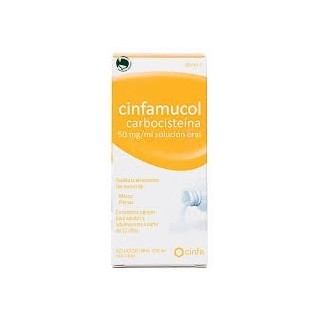 Cinfamucol Carbocisteina 50 mg/ml Solucion oral