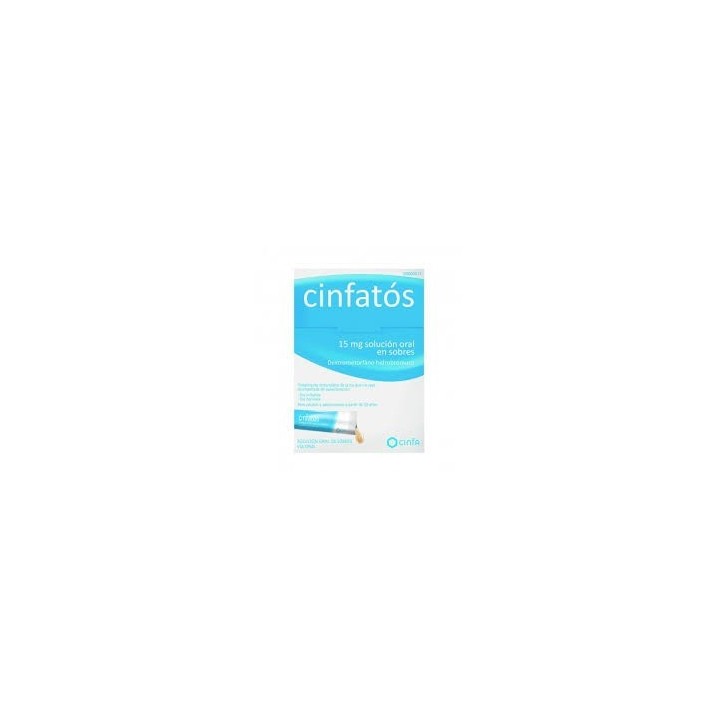 Cinfatos 15 Mg Solucion  oral en sobres