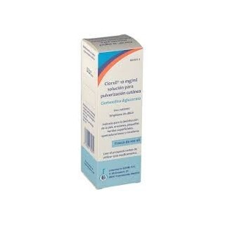 Clorxil 10 mg/ml Solucion para pulverizacion cutanea