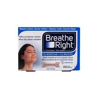 Tira Nasal Breathe Right 10 Unidades Grande