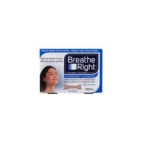 Tira Nasal Breathe Right 10 Unidades Grande - Farmacia El Salt