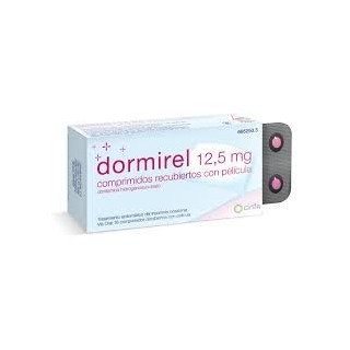 Dormirel 12,5 mg compriidos recubiertos con pelicula