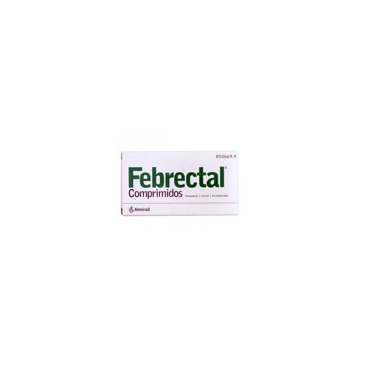 Febrectal 650 Mg 20 comprimidos