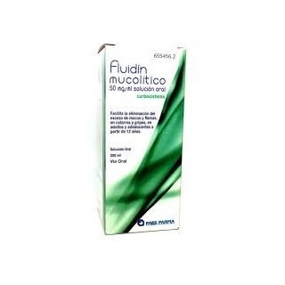 Fluidin Mucolitico 50 MG/ML Solucion Oral