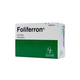  Foliferron 100 MG / 0,150 MG Comprimidos  Recubiertos