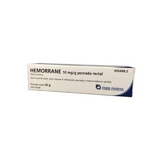 Hemorrane 10 mg/g Pomada Rectal