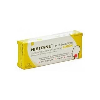 Hibitane 5MG/5MG Comprimidos para  chupar sabor anisR ANIS