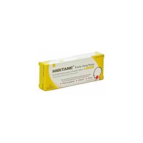 Hibitane 5MG/5MG Comprimidos para  chupar sabor anisR ANIS