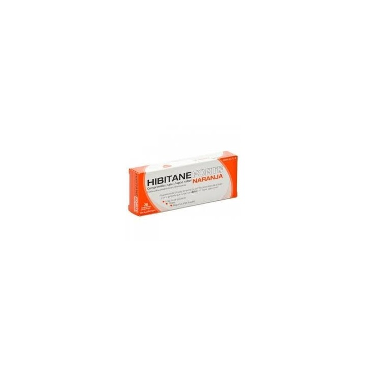 Hibitane 5mg/5mg Comprimidos Para Chupar Sabor Naranja CN: 658946.5