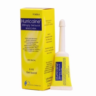 Hurricaine 200 mg/g Gel Bucal 6 mL CN: 913426.6