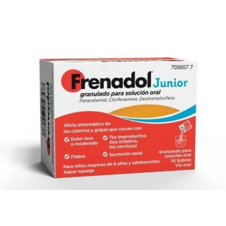 FRENADOL JUNIOR 10 SOBRES SABOR NARANJA Cn705657.7