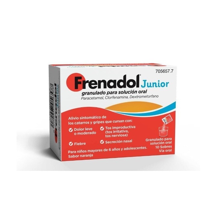 FRENADOL JUNIOR 10 SOBRES SABOR NARANJA Cn705657.7