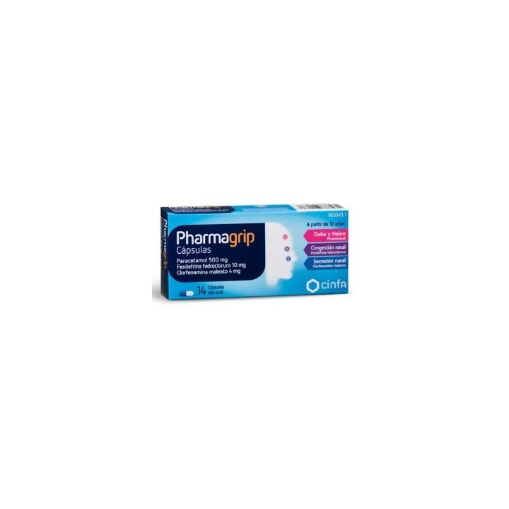  PHARMAGRIP 14 CAPSULAS CN833343.1