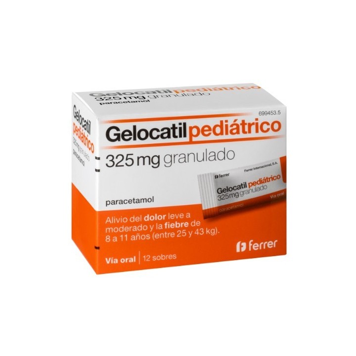 Gelocatil Pediatrico 250 mg granulado