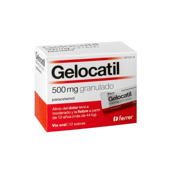 Gelocatil Pediatrico 250 mg granulado