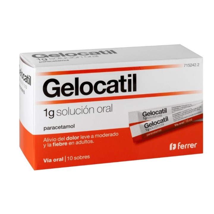 Gelocatil Gripe con Pseudofedrina Comprimidos