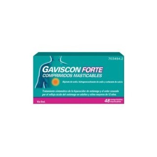 Gaviscon Comprimidos masticables Sabor Menta