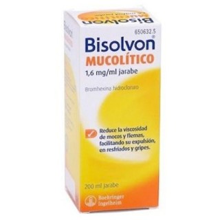 BISOLVON MUCOLITICO 1.6 MG/ML JARABE Bromhexina hidrocloruro CN 650632.5