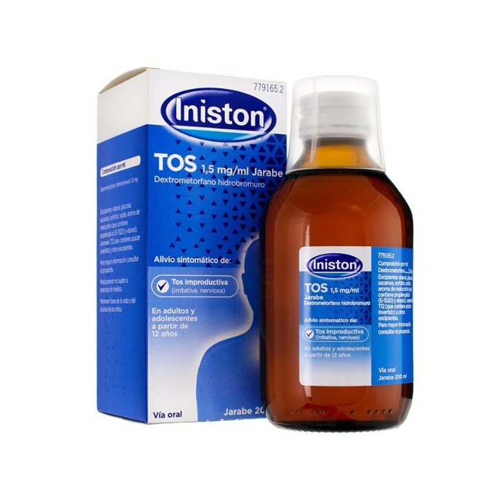 Iniston antitusivo 1,5 Mg(ML jarabe 200 Ml