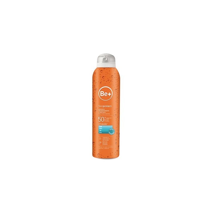 Be+ Skinprotect Aerosol Transparente Corporal SPF50+ 200mL