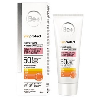 Be+ Skinprotect Crema Piel Intolerante SPF50+ 50mL