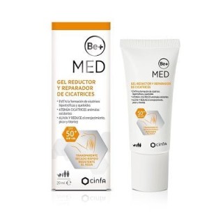 Be+ Gel Reductor y Reparador de Cicatrices SPF50+ 20 mL PRODUCTO SANITARIO