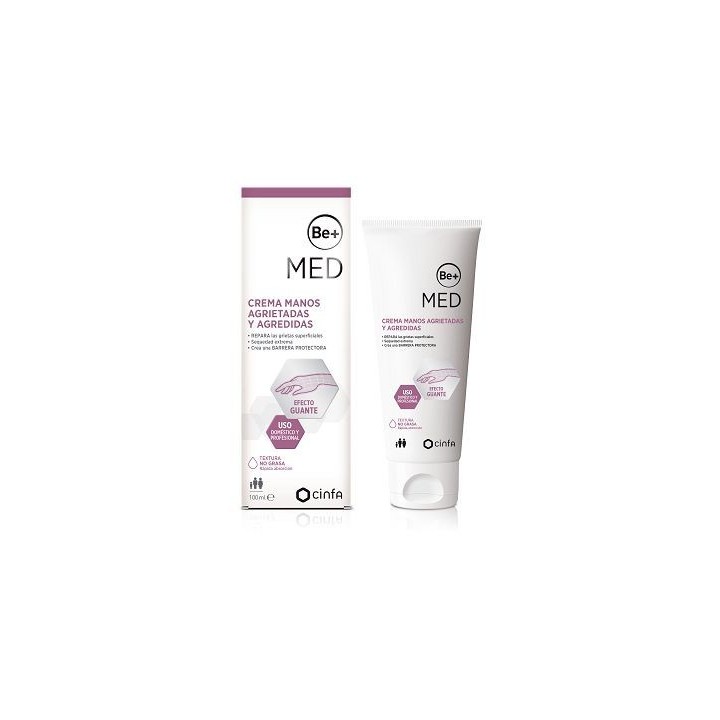 Be+ Crema Manos Agrietadas y Agredidas 100mL